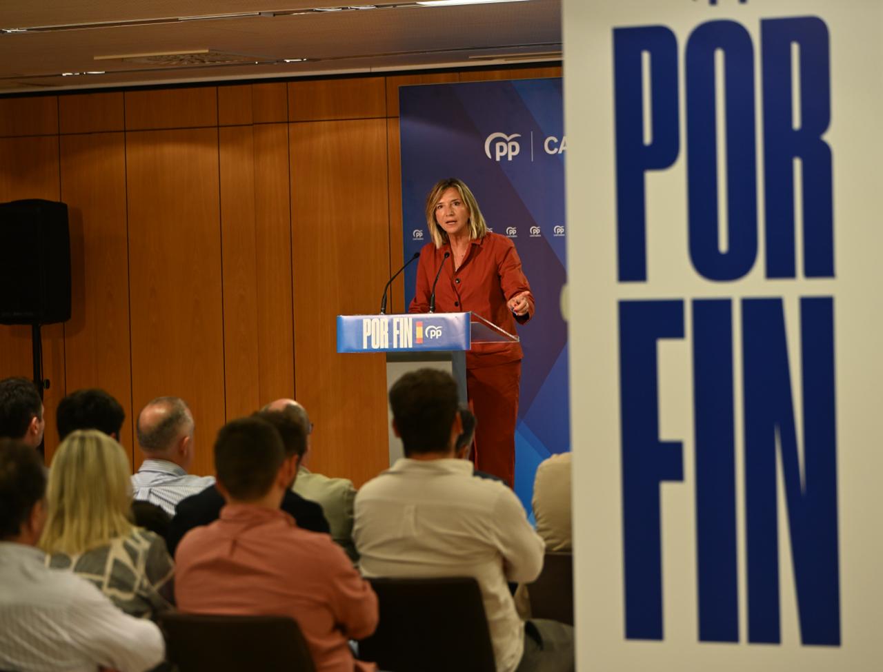 Alicia García critica la corrupción del Gobierno de Sánchez tras el aumento del IPC al 4,9%
